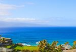 Famous 5th hole of Bay Golf Course from lanai